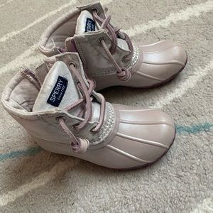 Sperry Saltwater Boot, girls 9M
